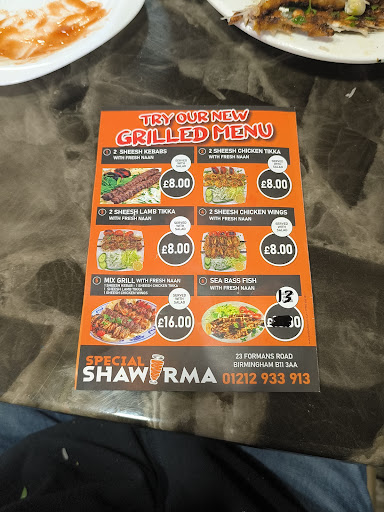 Photo of Special shawarma - 23 Formans Rd, Birmingham B11 3AA