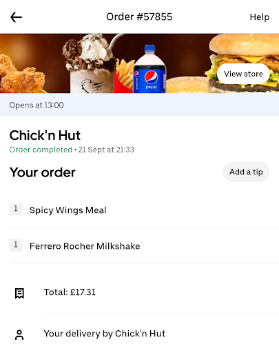 Photo of Chick'n Hut Birkenhead - 373 Woodchurch Rd, Birkenhead CH42 8PE