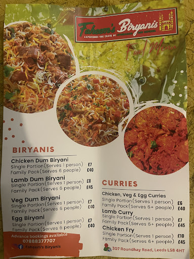 Photo of Faheems Hyderabadi Dum Biryani(Faheems Biryanis) - 307 Roundhay Rd, Harehills, Leeds LS8 4HT