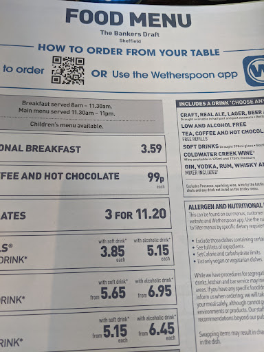 Photo of The Banker's Draft - 1-3 Market Pl, Sheffield City Centre, Sheffield S1 2GH