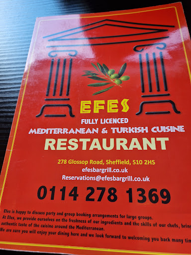 Photo of Efes Restaurant - 278-280 Glossop Rd, Broomhall, Sheffield S10 2HS