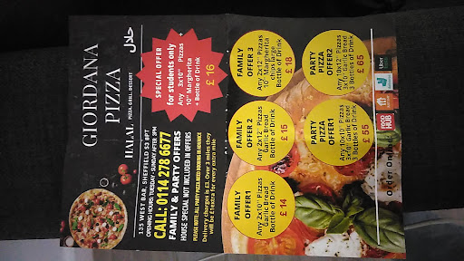 Photo of Pizza Giordana - 135 W Bar, Sheffield S3 8PT