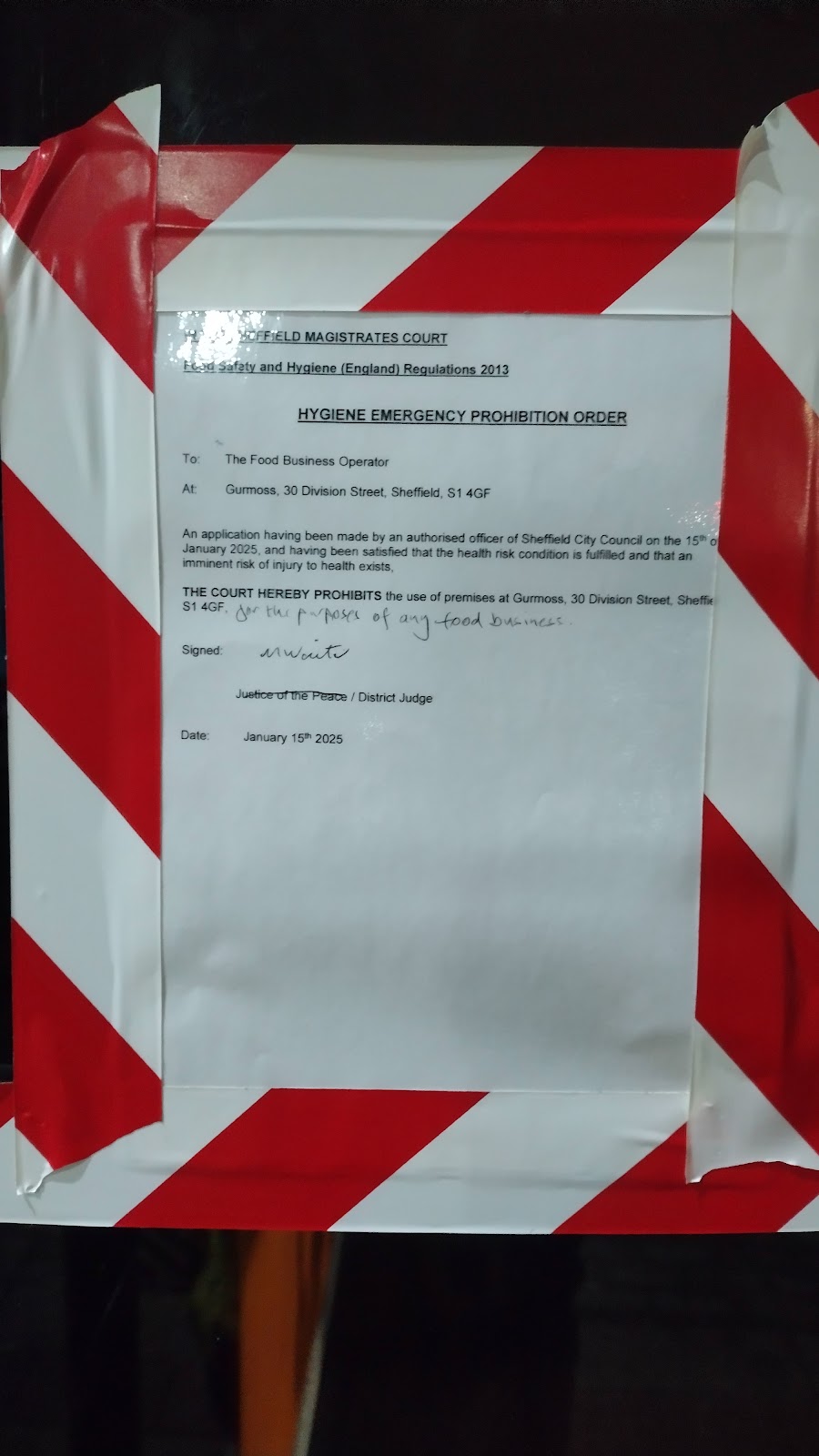 Photo of Gurmoss Fresh Fast Food - Sheffield City Centre, Sheffield S1 4GF, UK