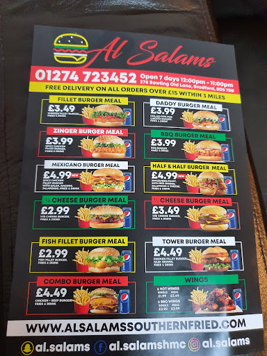 Photo of Al Salams - 278 Bowling Old Ln, Bradford BD5 7BB
