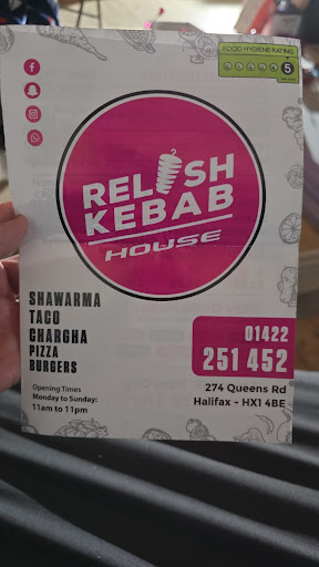 Photo of Relish Kebab House - 274 Queen's Rd, Halifax HX1 4NJ