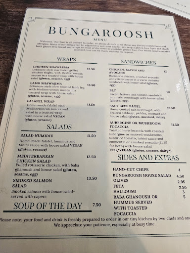 Photo of Bungaroosh Cafe Bistro - 7 Bath Pl, Worthing BN11 3BA