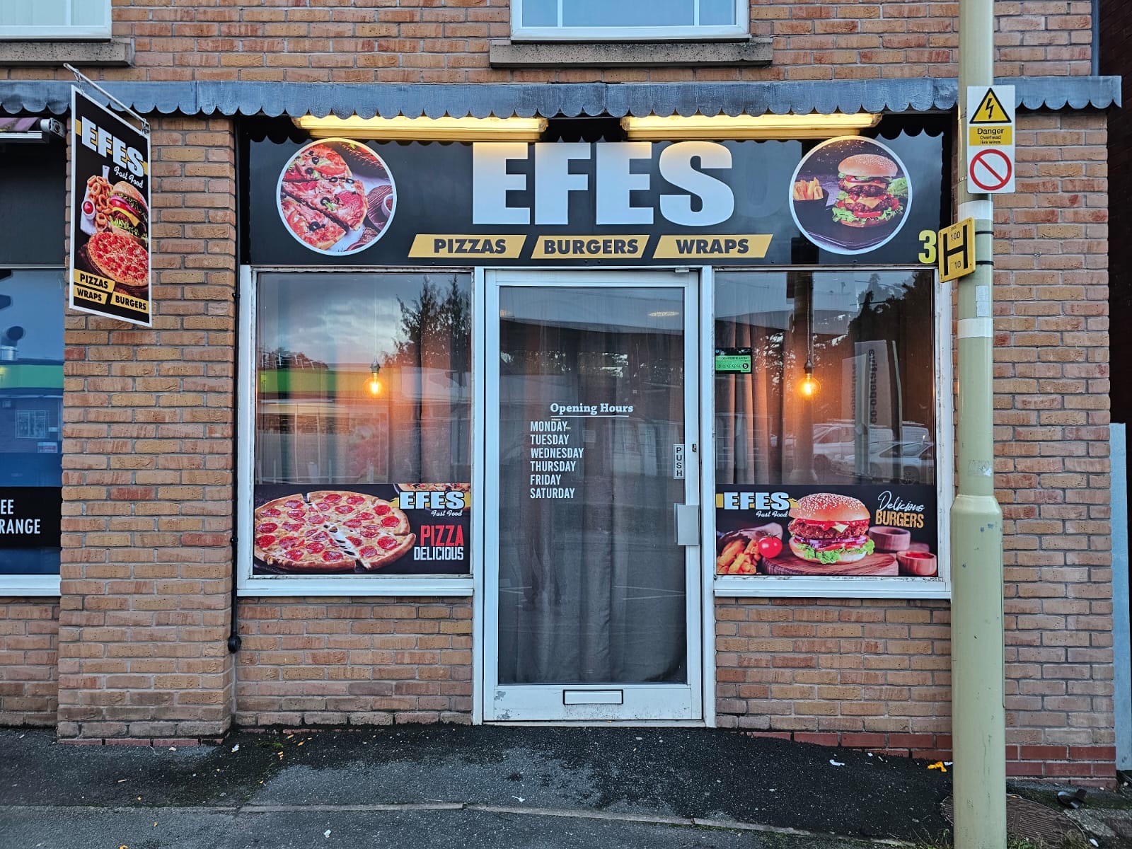 Photo of Efes Pizza Kebab Burger - 3 Drayton Road, Shawbury, Shrewsbury SY4 4NZ