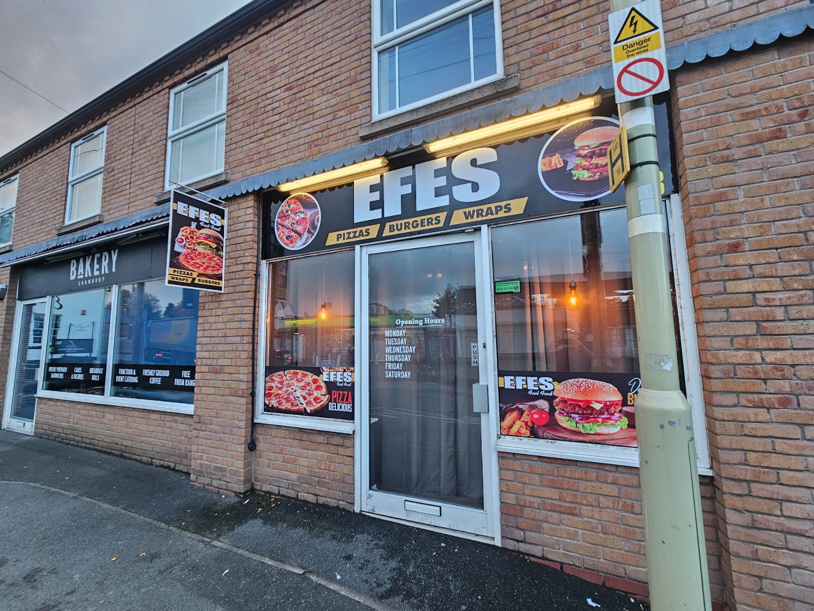Photo of Efes Pizza Kebab Burger - 3 Drayton Road, Shawbury, Shrewsbury SY4 4NZ