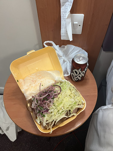 Photo of Flames Kebab & Pizza | Shrewsbury - 123 Hereford Rd, Meole Brace, Shrewsbury SY3 7QZ