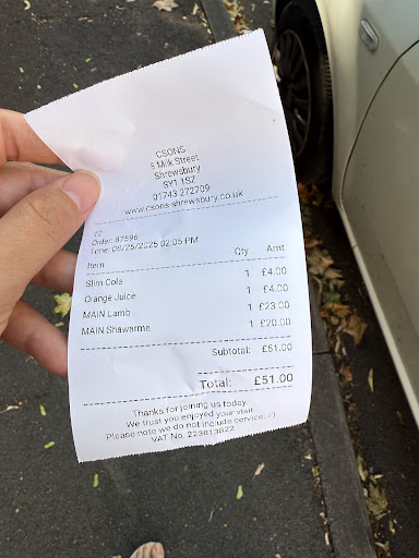 Photo of CSONS - 8 Milk St, Shrewsbury SY1 1SZ