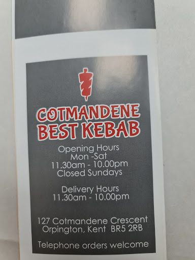 Photo of Cotmandene Best Kebab - 127 Cotmandene Cres, Orpington BR5 2RB