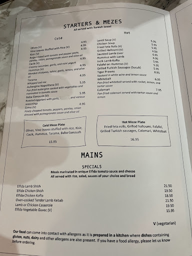 Photo of Elfida Restaurant - 75 High St, London, Sidcup DA14 6DW