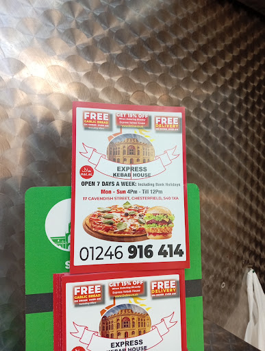 Photo of Express Kebab House - 17 Cavendish St, Chesterfield S40 1XA