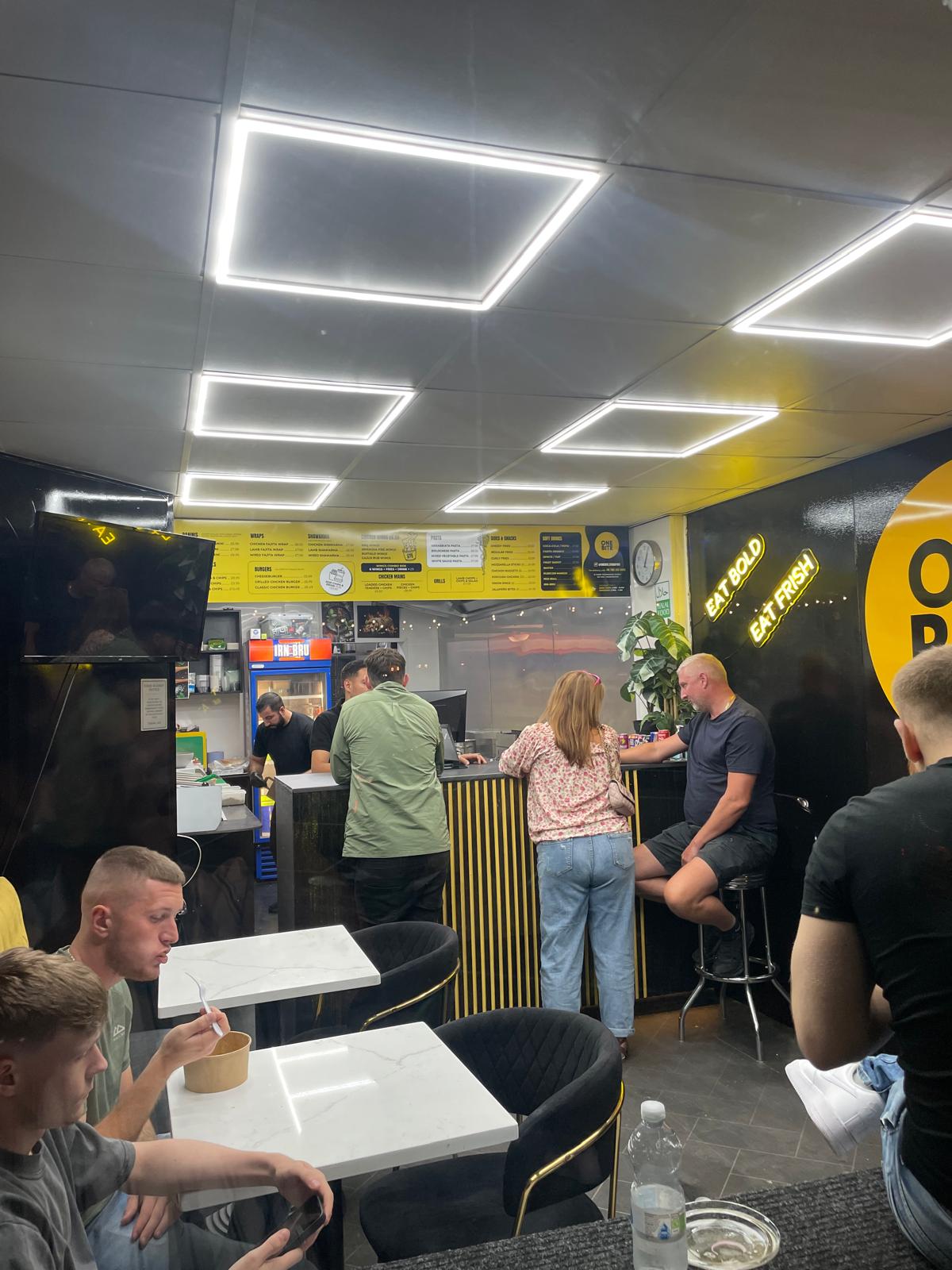 Photo of ONE BITE - 12 St Petersgate, Stockport SK1 1HD