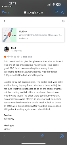 Photo of Hotbox - Whitminster Inn, Whitminster, Gloucester GL2 7NY