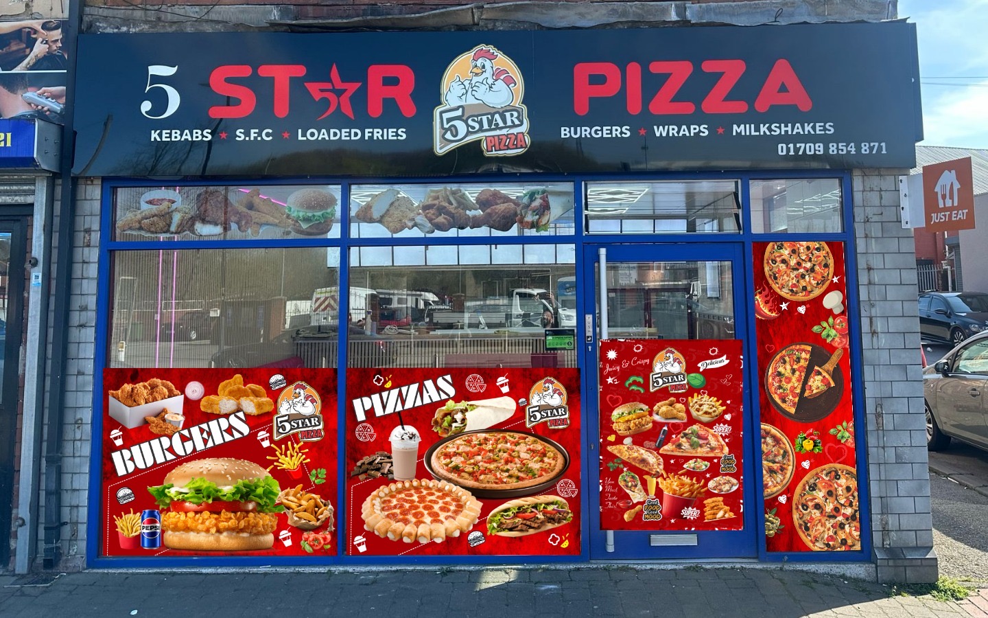 Photo of 5 Star Pizza - 140 Doncaster Rd, Dalton, Rotherham S65 3EW