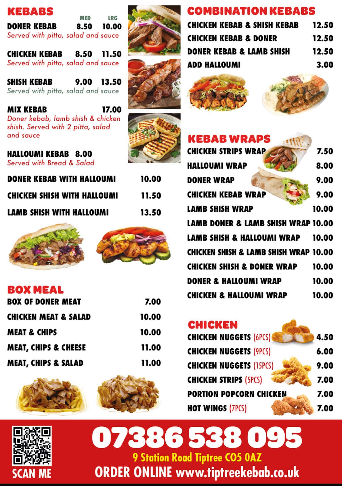 Photo of Tiptree Kebabs - 9 Station Rd, Tiptree, Colchester CO5 0AZ