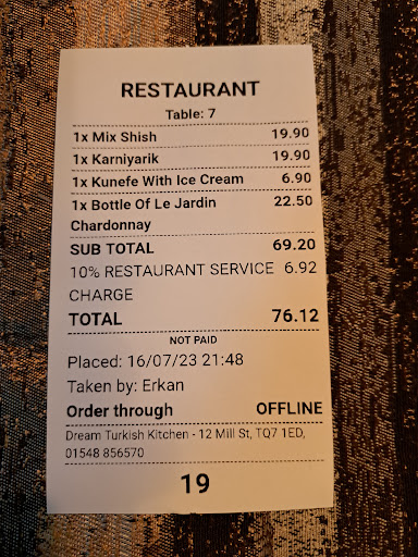 Photo of Dream turkish kitchen - 12 Mill St, Kingsbridge TQ7 1ED