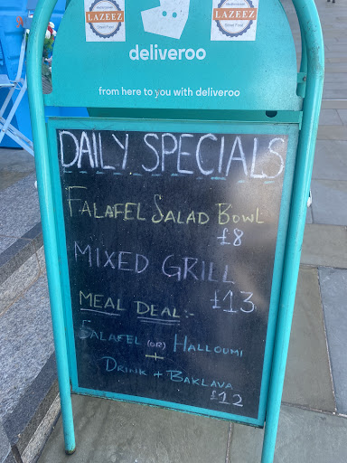 Photo of Lazeez Street Food - Taste of Lebanon @ St James Quarter 'حلال' - 3 Little King St, Edinburgh EH1 3AR