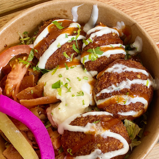 Photo of Lazeez Street Food - Taste of Lebanon @ St James Quarter 'حلال' - 3 Little King St, Edinburgh EH1 3AR