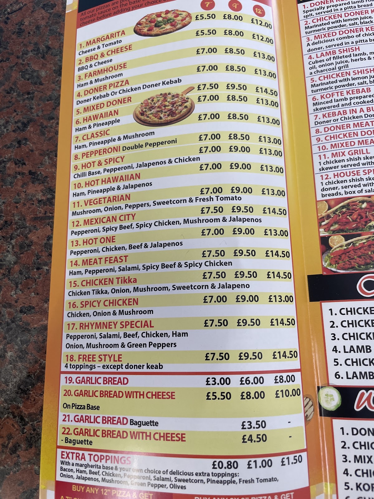 Photo of Yummies Kebab & Pizza - 23B Upper High St, Rhymney, Tredegar NP22 5BS