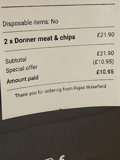 Photo of Rajas Wakefield (Westgate End) - 65 Westgate End, Wakefield WF2 9RL