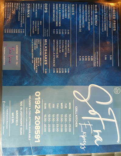 Photo of Sofra Express Grill Kitchen Wakefield - 100 Alverthorpe Rd, Wakefield WF2 9PL