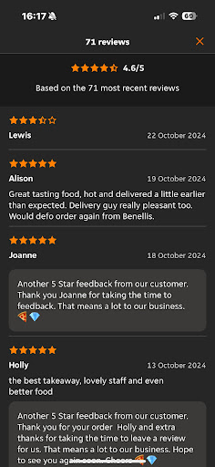 Photo of Benelli's pizzeria - 4 Ravensworth Rd, Birtley, Chester-le-Street DH3 1EZ