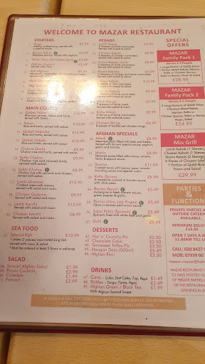 Photo of Mazar Restaurant - 3 Headstone Dr, Harrow HA3 5QX