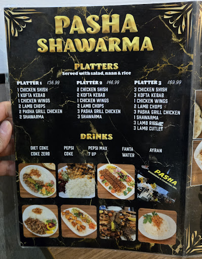Photo of Pasha Shawarma - 96 City Rd, Cardiff CF24 3DQ