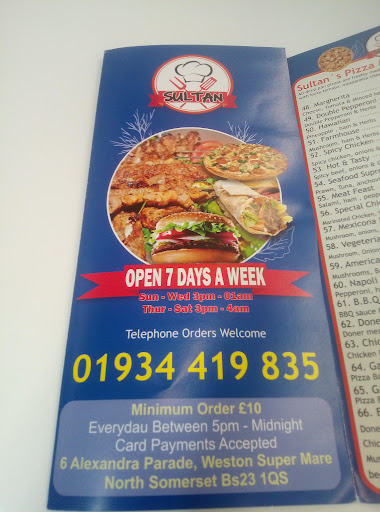 Photo of Sultan's Kebab House - Bristol & West House, 6 Alexandra Parade, Avon Cl, Bristol, Weston-super-Mare BS23 1QS