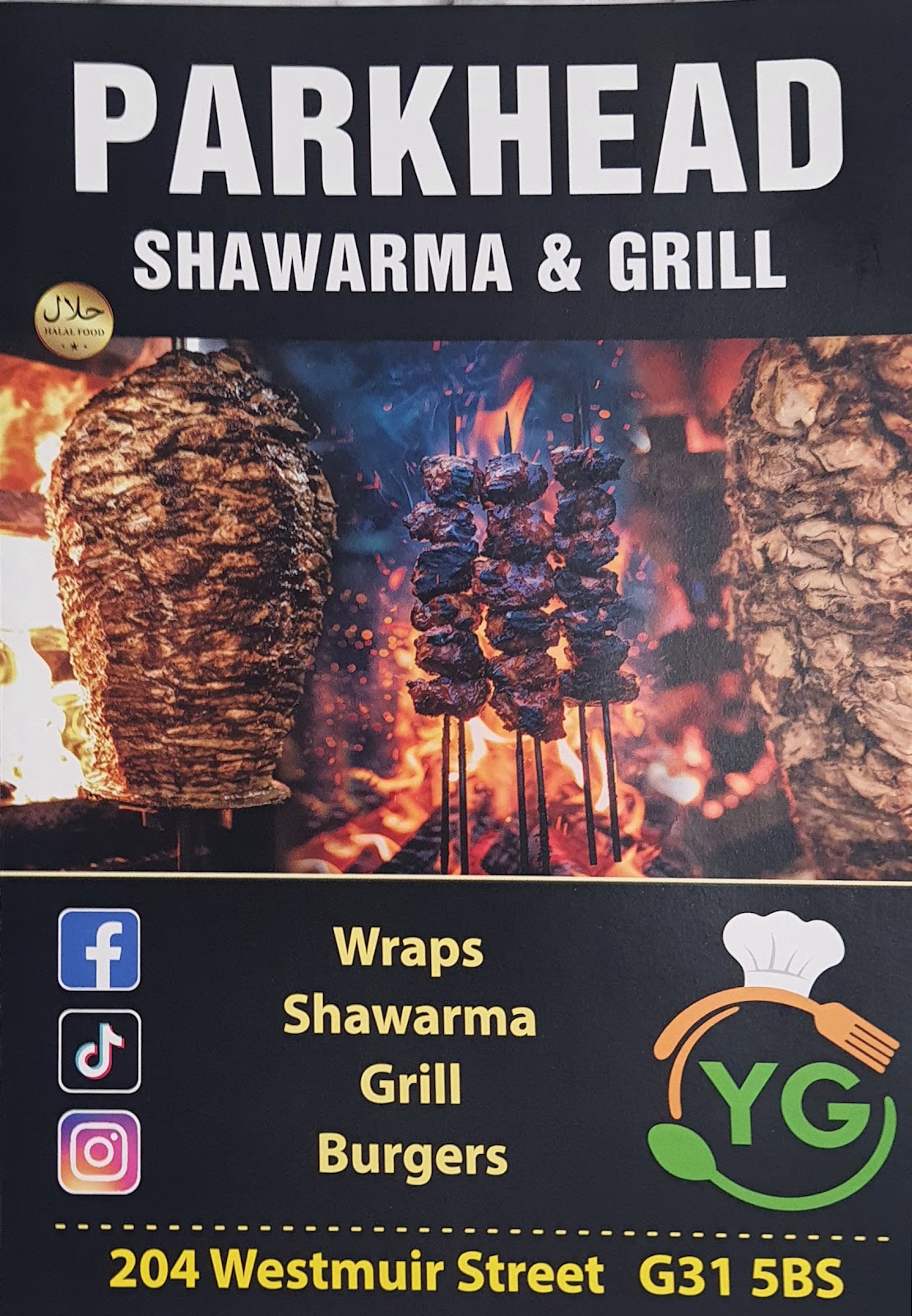 Photo of PARKHEAD SHAWARMA & GRILL - 204 Westmuir St, Glasgow, 204 G31 5BS