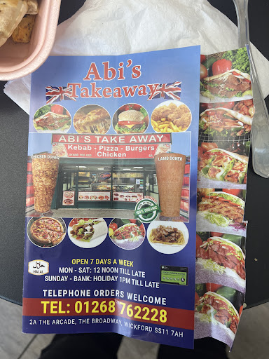 Photo of Abi's Takeaway - 2, The Arcade, The Broadway, Wickford SS11 7AH