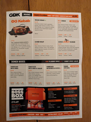 Photo of German Doner Kebab (GDK) - 31/33, 31 High St, Maidenhead SL6 1JG