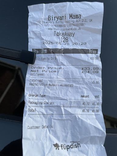 Photo of Biryani Mama - 64 St Mary's Butts, Reading RG1 2LG