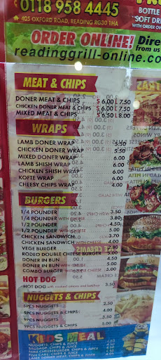 Photo of READING GRILL - 401A Oxford Rd, Reading RG30 1HA