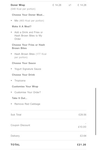 Photo of German Doner Kebab (GDK) - 19 The Foregate, Worcester WR1 3QF