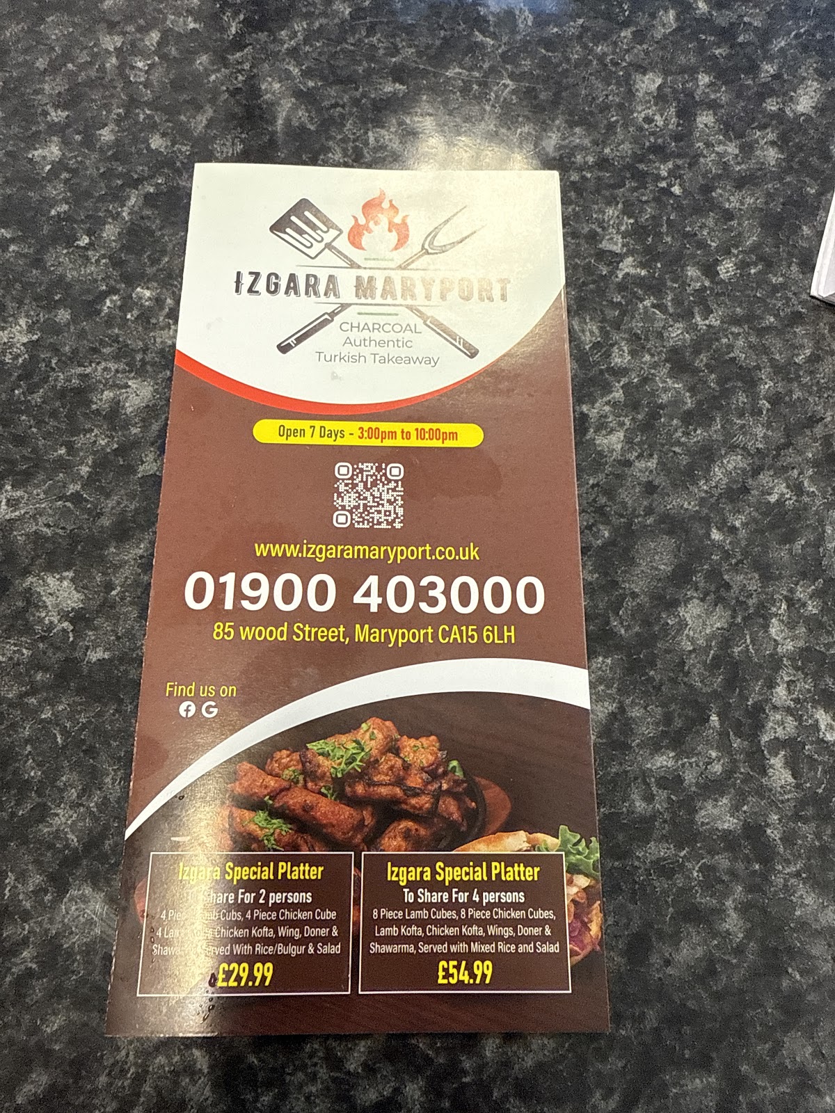 Photo of Izgara Maryport - 85 Wood St, Maryport CA15 6LH