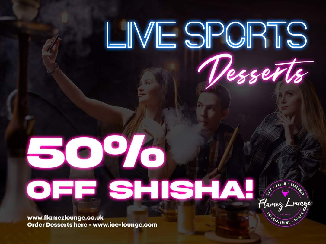 Photo of FLAMEZ HOOKAH (SHISHA) LOUNGE - 419 Princess St, Thornaby, Stockton-on-Tees TS17 6AQ