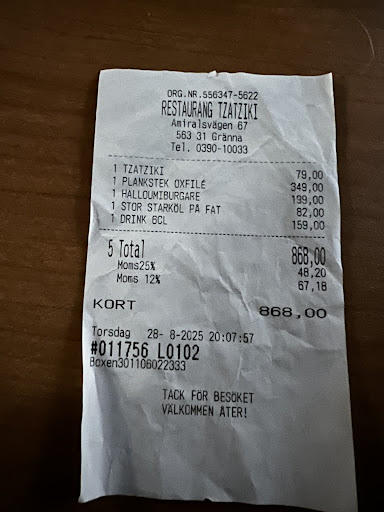 Photo of Tzatziki - Amiralsvägen 67, 563 31 Gränna