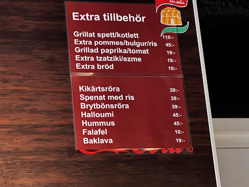 Photo of K-Amed Kolgrill - Fleminggatan 21, 112 26 Stockholm