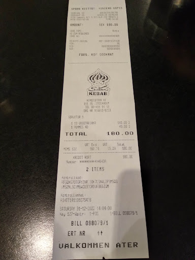 Photo of Sultan Pizza & Kebab - Kungsgatan 44, 111 35 Stockholm