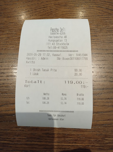 Photo of PASCHA DELI - Kungsgatan 13, 111 43 Stockholm