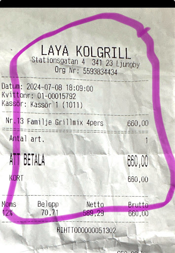 Photo of Laya kolgrill i Ljungby - Stationsgatan 4, 341 23 Ljungby
