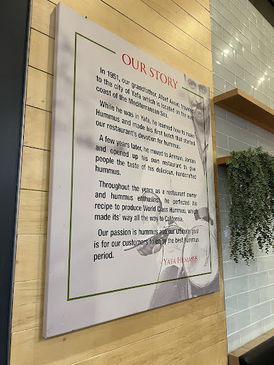 Photo of Yafa Hummus - 7012 Amador Plaza Rd, Dublin, CA 94568