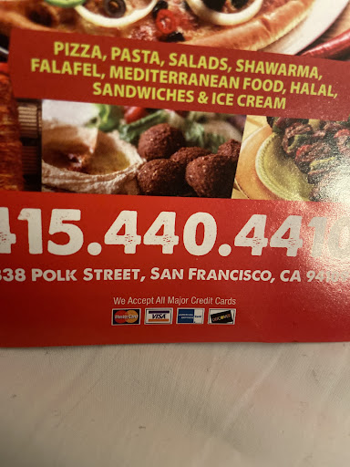 Photo of Fresco Pizza Shawarma - 1338 Polk St Ste 1, San Francisco, CA 94109