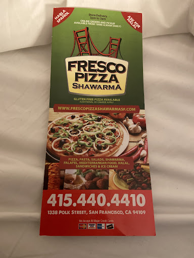 Photo of Fresco Pizza Shawarma - 1338 Polk St Ste 1, San Francisco, CA 94109