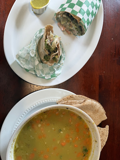 Photo of Razan's Organic Kitchen traditional and classic shawarma. - 2119 Kittredge St, Berkeley, CA 94704