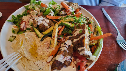 Photo of Razan's Organic Kitchen traditional and classic shawarma. - 2119 Kittredge St, Berkeley, CA 94704