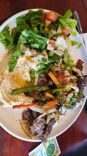 Photo of Razan's Organic Kitchen traditional and classic shawarma. - 2119 Kittredge St, Berkeley, CA 94704